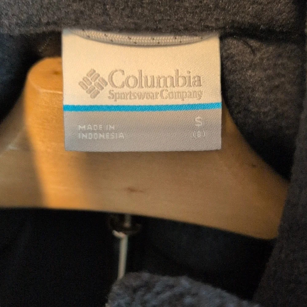 Columbia Kids Charcoal Fleece Zip Up Jacket NWT